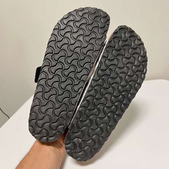 Birkenstock Arizona Birko-Flor Marble Twirl Black/White Women’s EU 42 US 11 - Picture 9 of 9